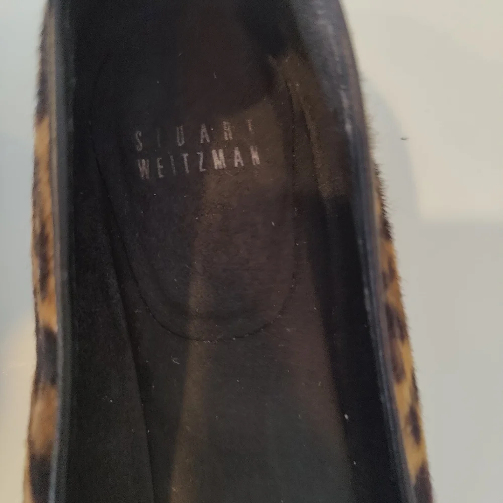 Stuart Weitzman Leopard Print Flats